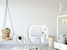 Specchio Elephant White