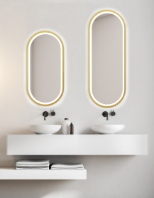 Specchio Koria LED Gold