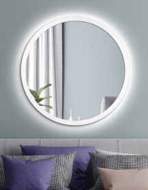 Specchio Scandinavia Bold LED White