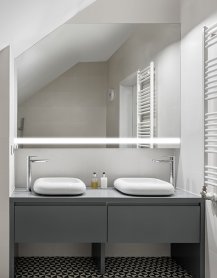 Specchiera led per mansarda ALBI 2