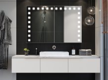 Mobile da bagno con specchio LED FADESA MULTI