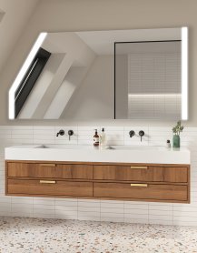 Specchiera led per mansarda KORE