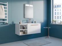 Specchio da bagno a LED a batteria - DOUBLE