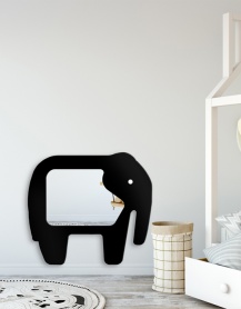 Specchio Elephant Black