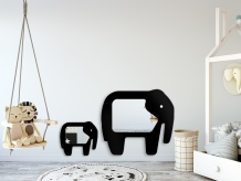 Specchio Elephant Black