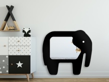 Specchio Elephant Black