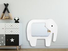 Specchio Elephant White