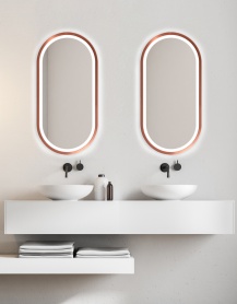 Specchio Koria LED Copper