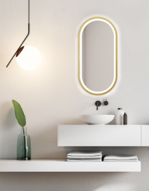 Specchio Koria LED Gold