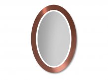 Specchio Led Oval BOLD Copper