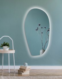 Specchio Simple Onda LED