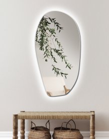 Specchio Simple Onda LED