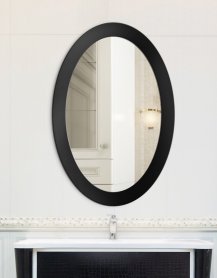 Specchio Oval BOLD Black 