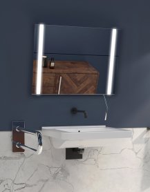 Specchio PANORAMA Med LED