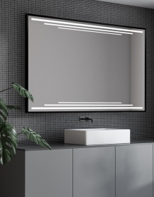 Specchio LED Alu-Frame - POLA 