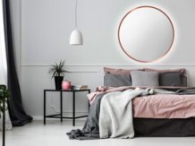 Specchio Scandinavia LED Copper