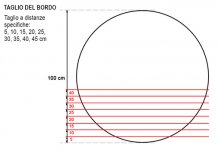 Specchio Simple Milly LED